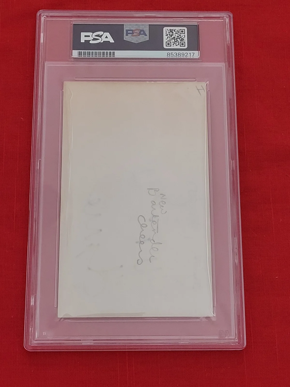 Woody Harrelson — Woody Harrelson Signed 3x5 Index Card PSA Slabbed Cheers Actor, изображение 3