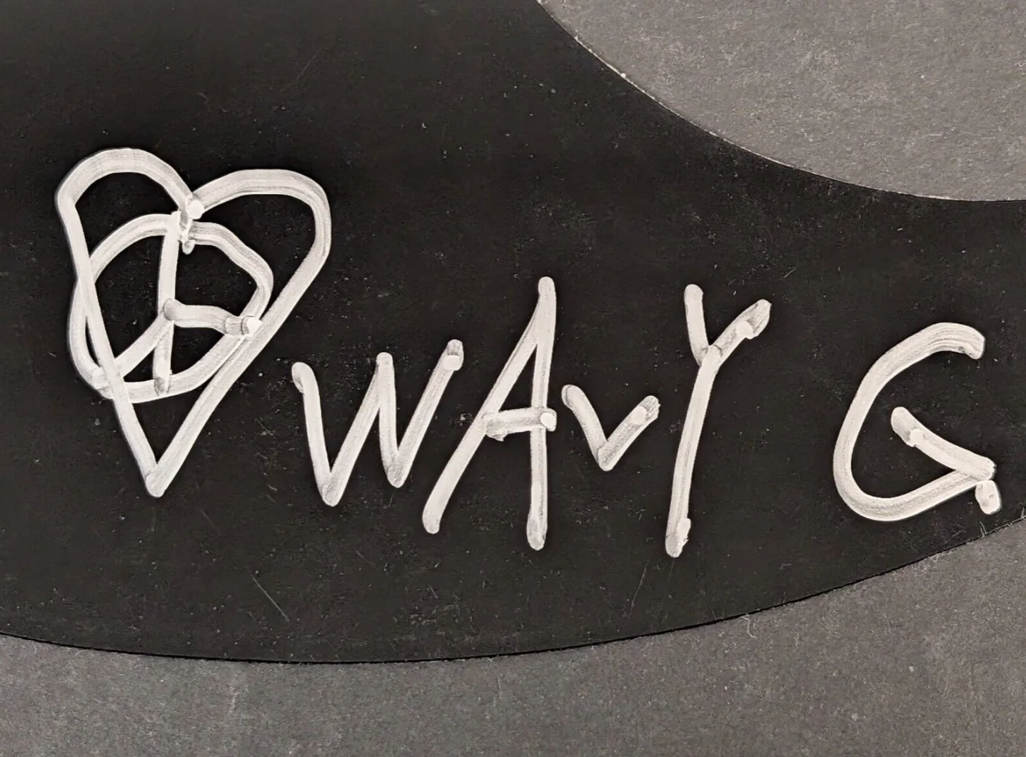 SIGNED AUTOGRAPHED Wavy Gravy Woodstock 1969 Acoustic Guitar Pickguard JSA COA, изображение 2