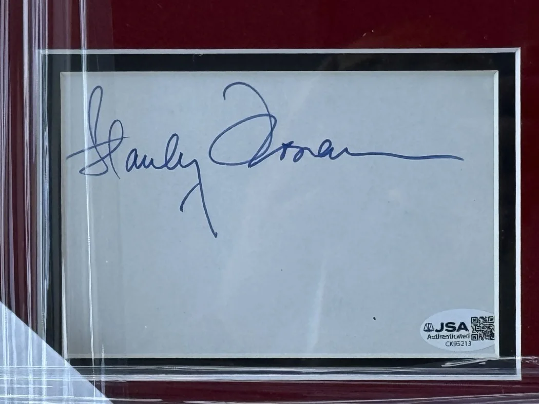 Gwen Vendor, Tab Hunter, Ray Walston — Damn Yankees Signed Autographed Cast Cuts Gwen Verdon Ray Walston +3 Framed JSA, image 4