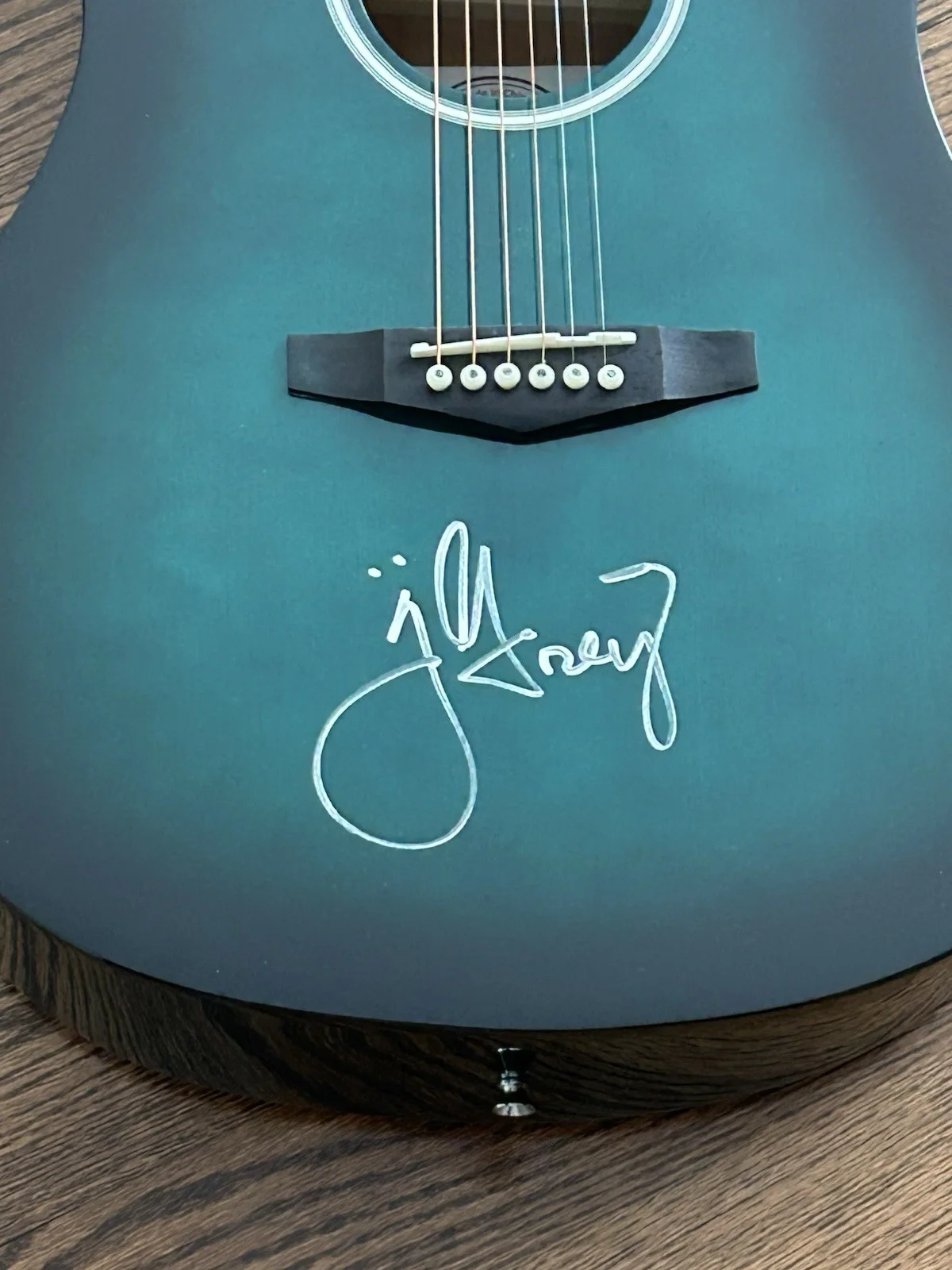 JJ Grey Mofro Signed Guitar Autographed, image 2