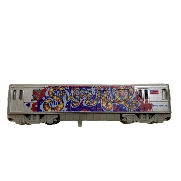 Master Gee Signed Sugar Hill Gang Subway Car Toy Train, image 3