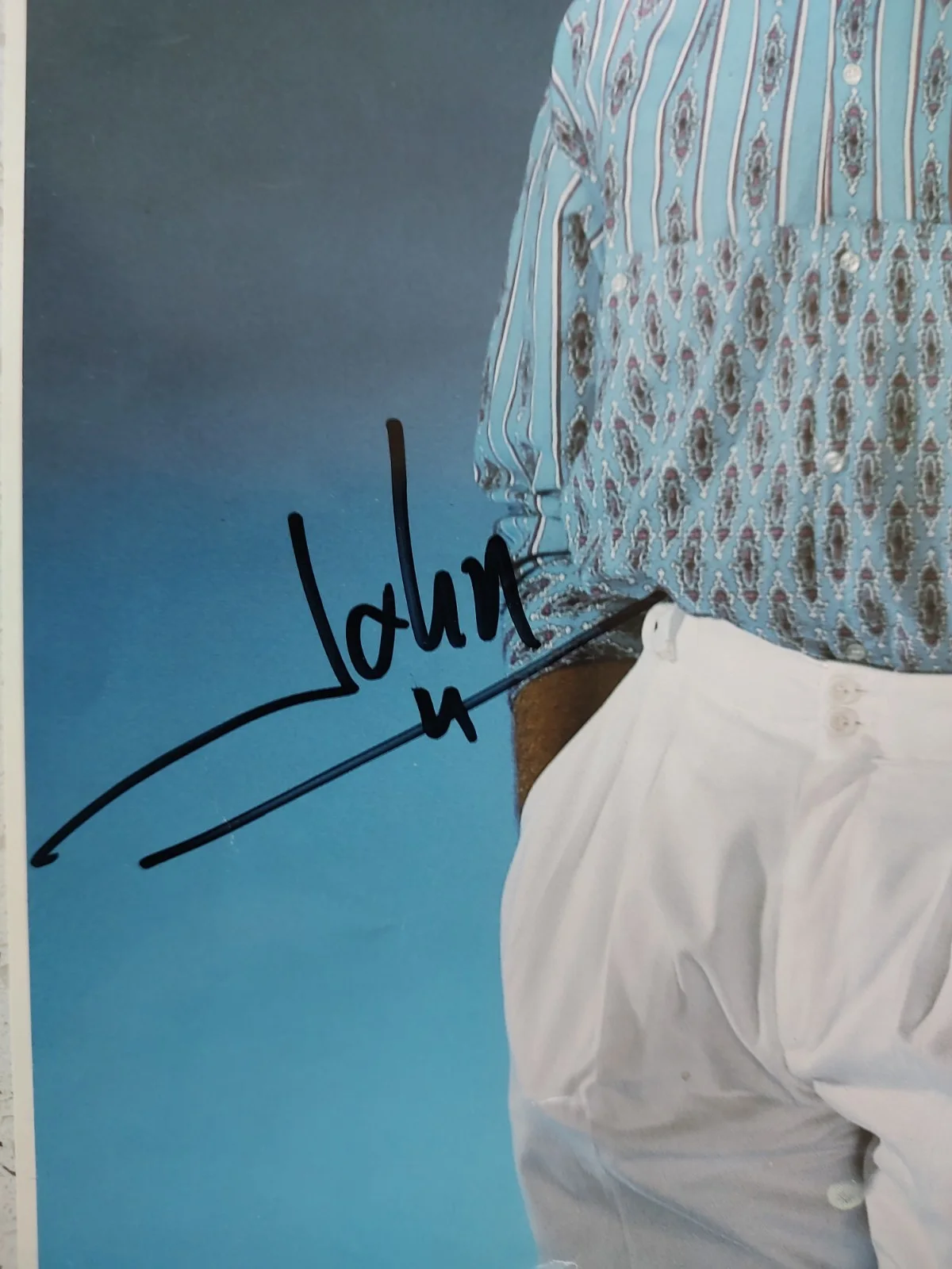 John — Original 8 x 10 John Schneider Autographed Photo, image 2
