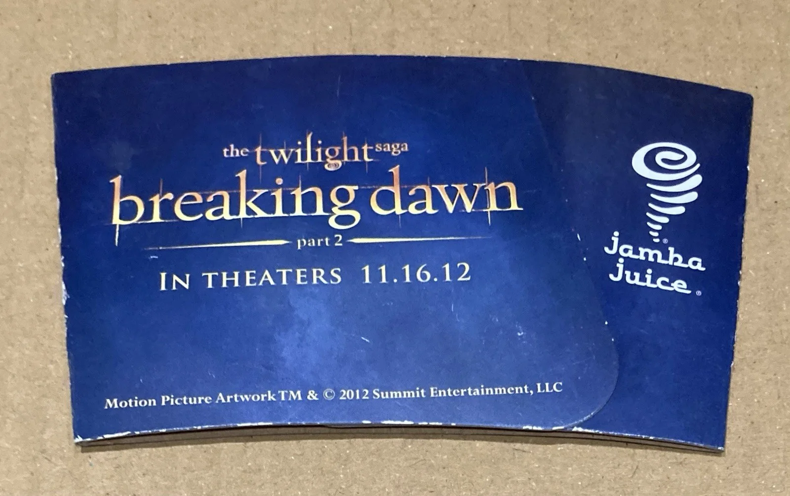The Twilight Saga Breaking Dawn Pt 2 Lot - Edward Burst Mug & Other Merchandise, изображение 5