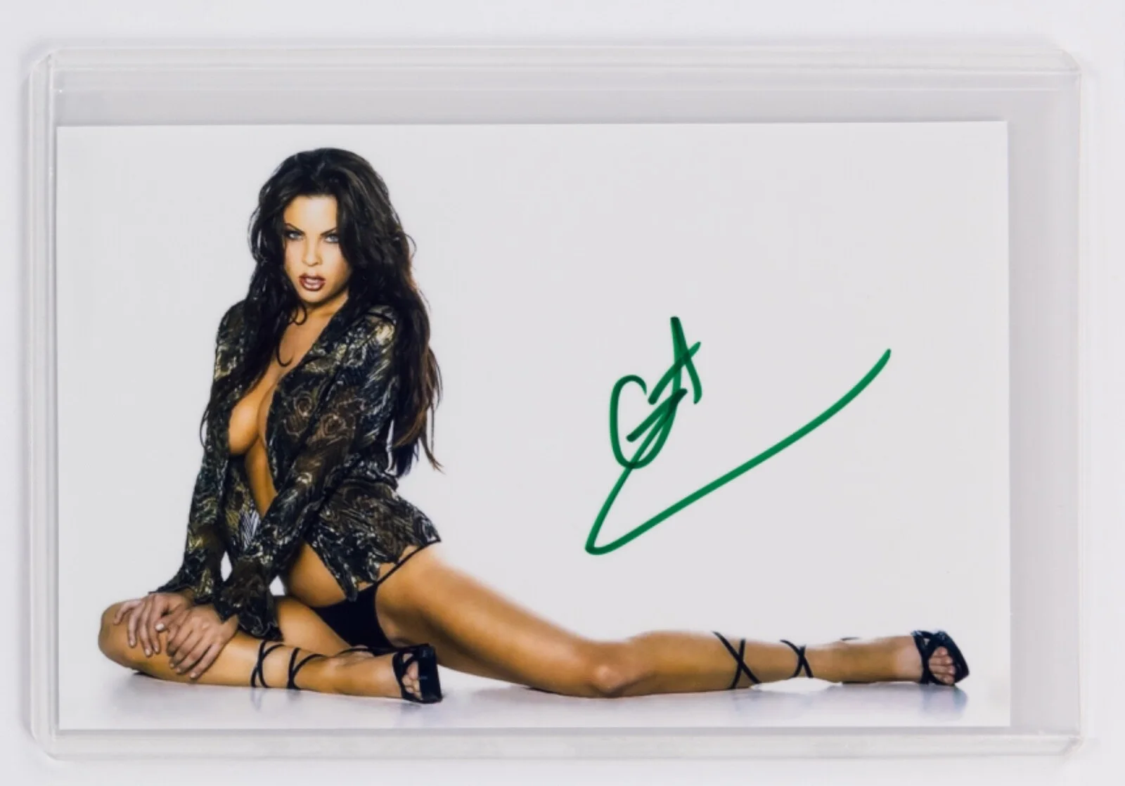 Christa Campbell — Christa Campbell Signed Photo - Actress Producer Sexy Model Auto