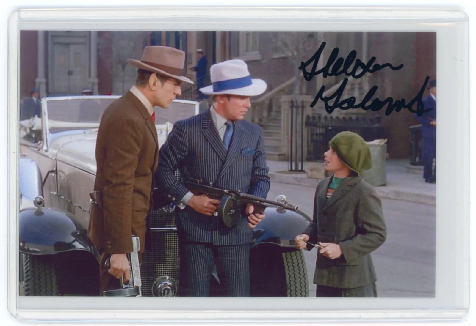 Sheldon Collins Golomb — Sheldon Collins Golomb Signed Photo - Star Trek "Tough Kid" Spock Captain Kirk