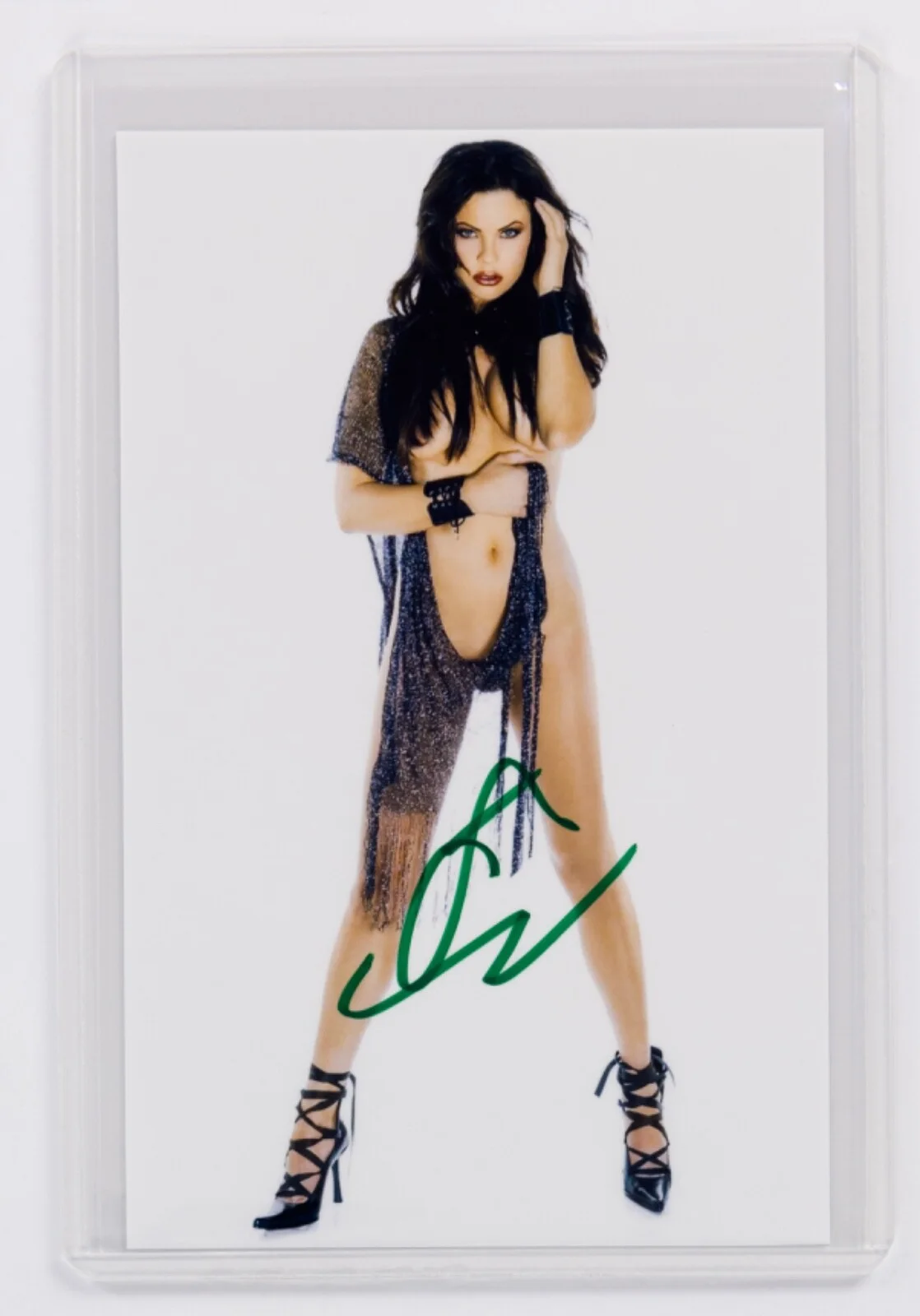 Christa Campbell — Christa Campbell Signed Photo - Actress Producer Sexy Model Auto