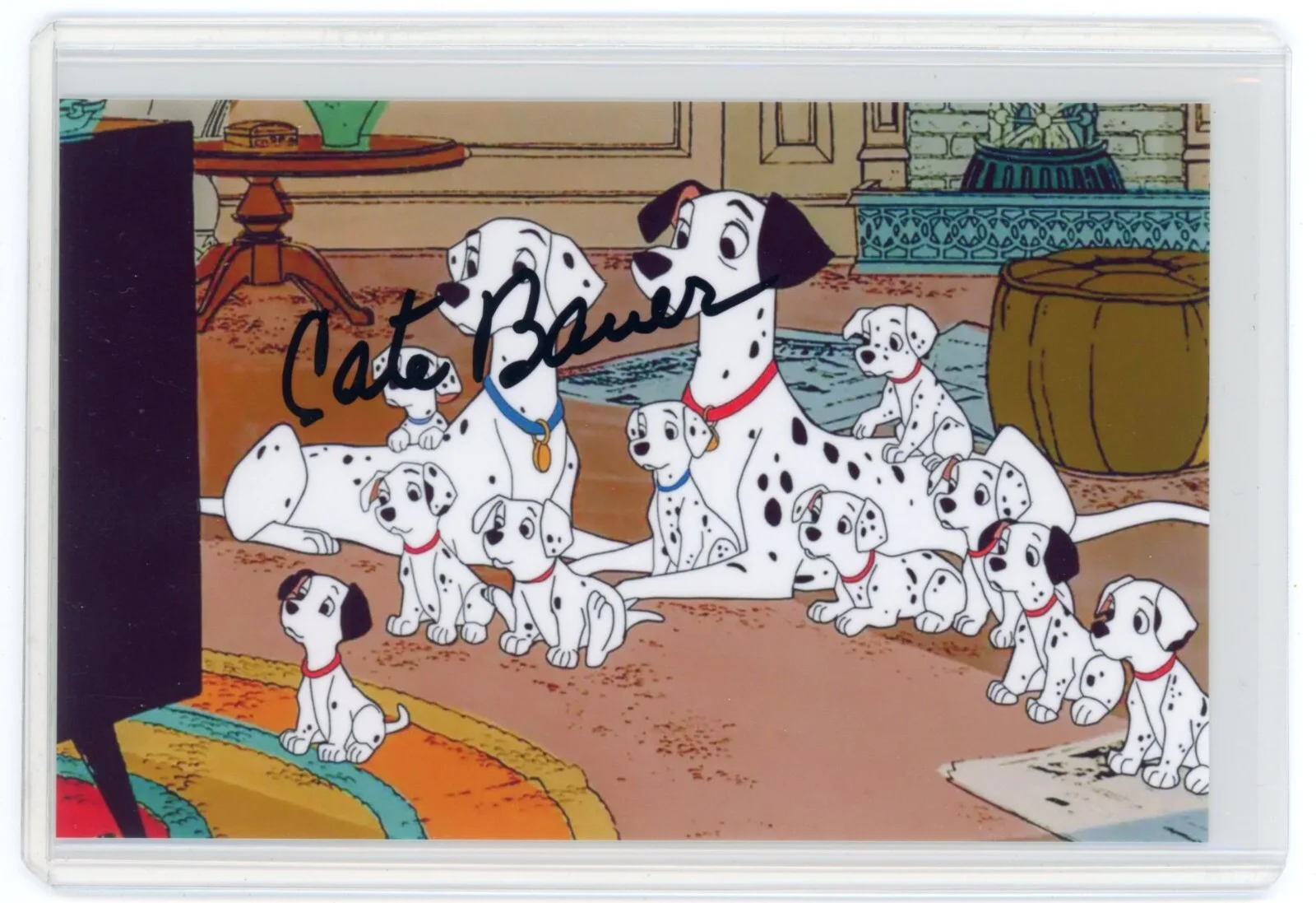 Cate Bauer — Cate Bauer Signed Photo - 101 Dalmations Voice of Perdita Voiceover Actress