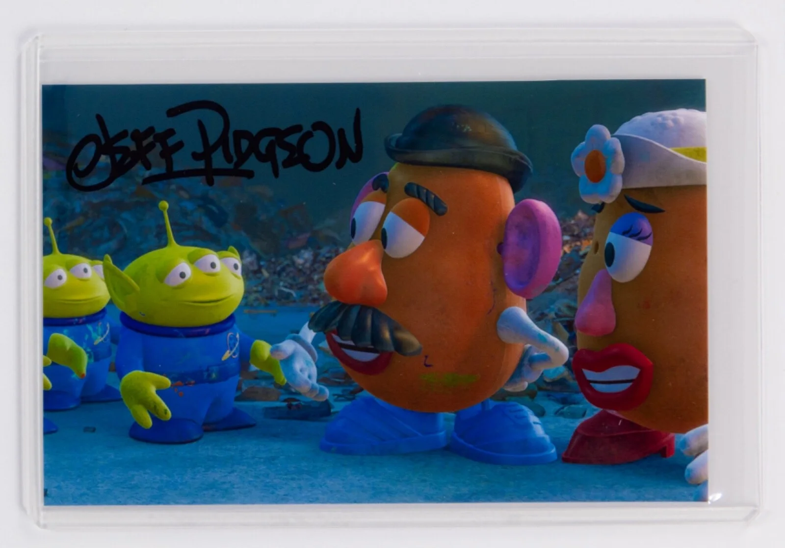 Jeff Pidgeon — Jeff Pidgeon Signed Photo - Toy Story Animator Artist Aliens Voice Actor