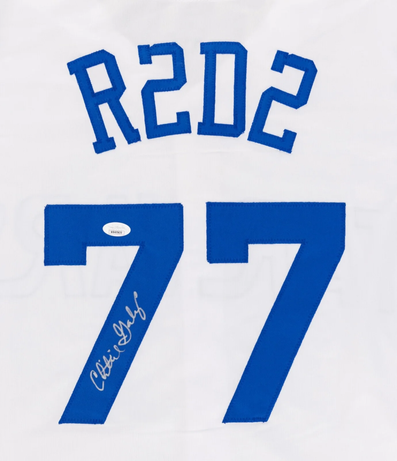 Christine Galey — Christine Galey Signed Star Wars Jersey (JSA) 1st Female R2D2 Book of Boba Fett, изображение 3