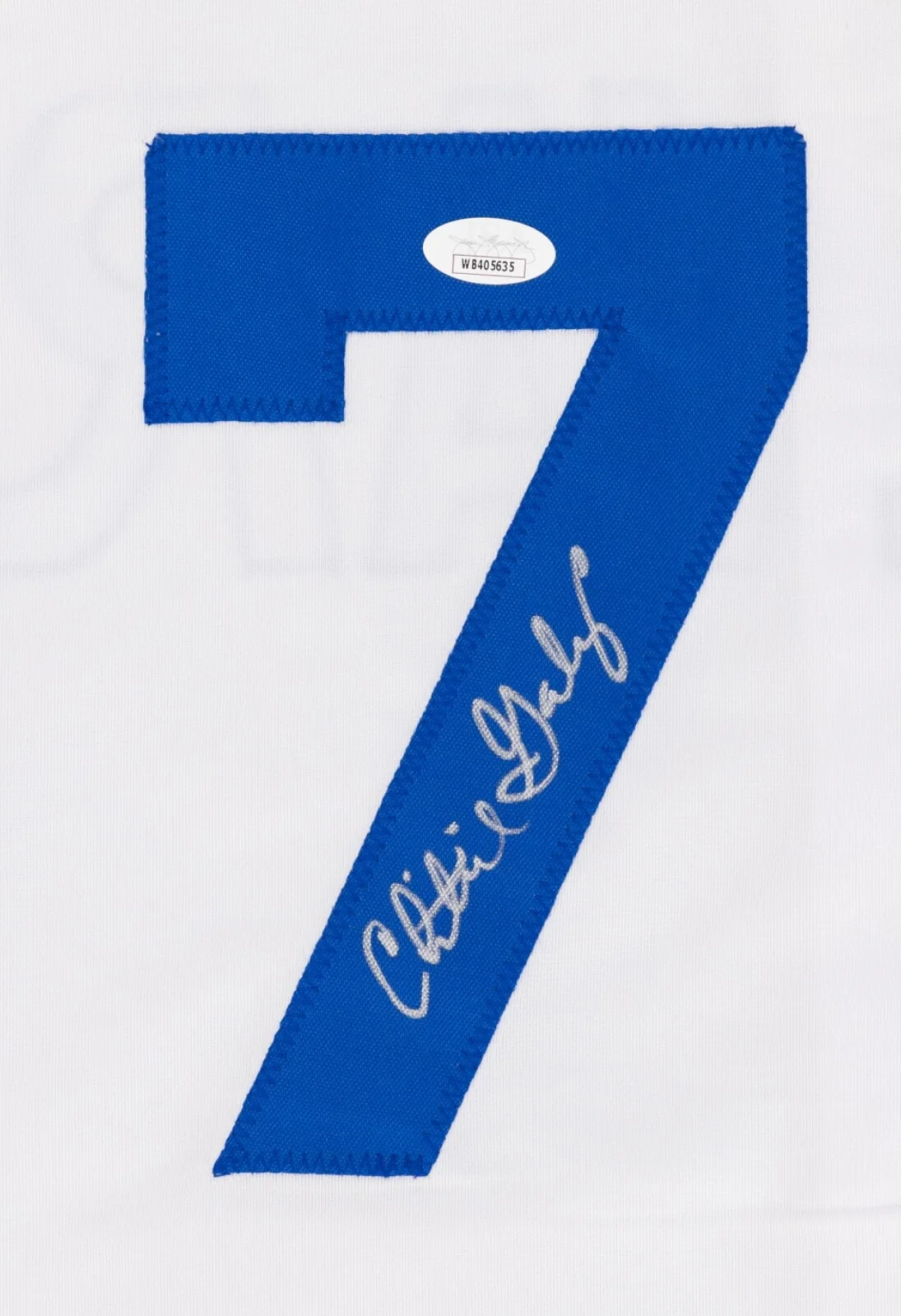 Christine Galey — Christine Galey Signed Star Wars Jersey (JSA) 1st Female R2D2 Book of Boba Fett, изображение 4