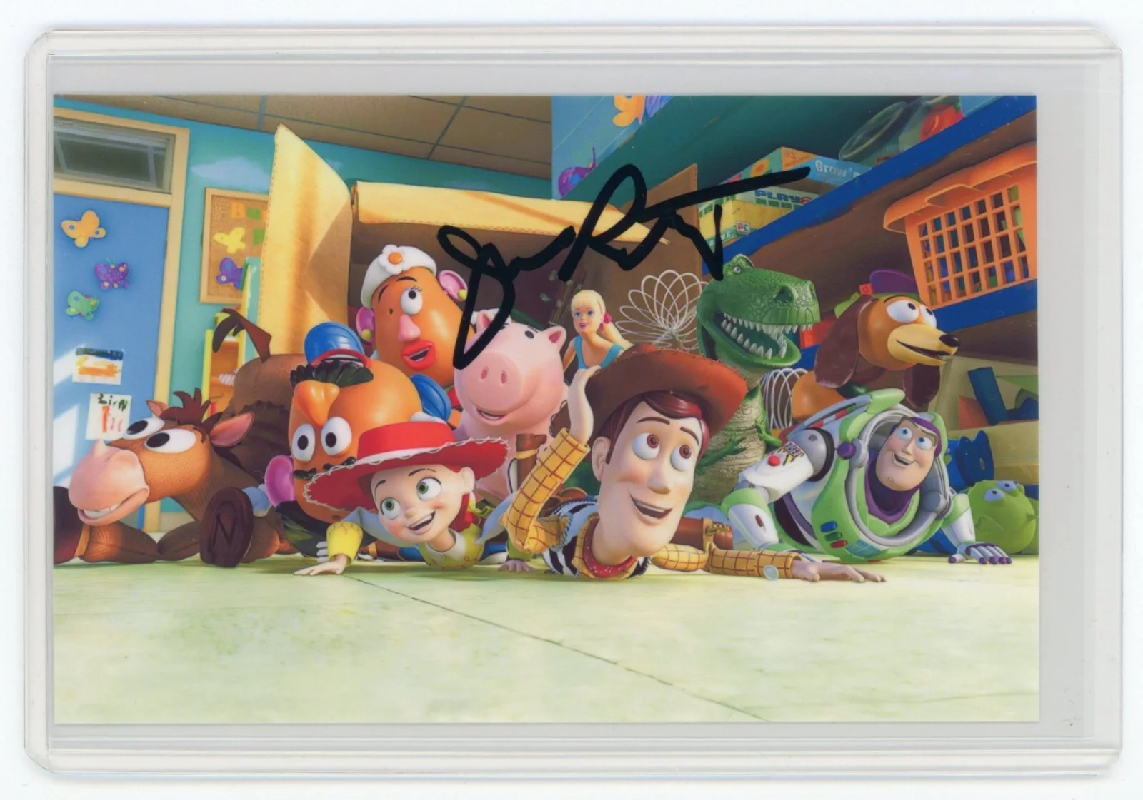 John Ratzenberger — John Ratzenberger Signed Photo - Toy Story Voice of Hamm Auto