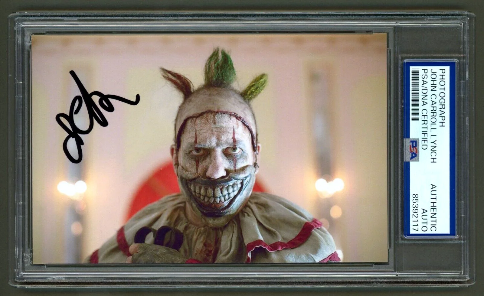 John Carroll Lynch — John Carroll Lynch Signed Photo (PSA) Twisty the Clown American Horror Story
