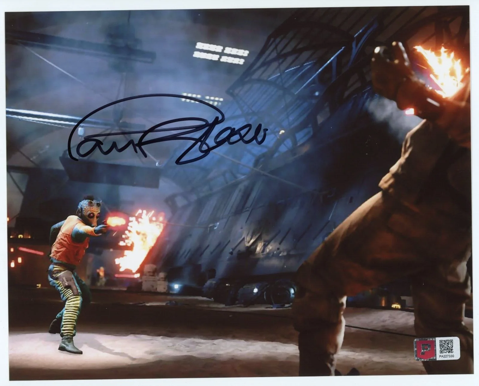 Paul Blake — Paul Blake Signed 8x10 Photo (COA) Star Wars Episode IV: A New Hope Greedo Actor