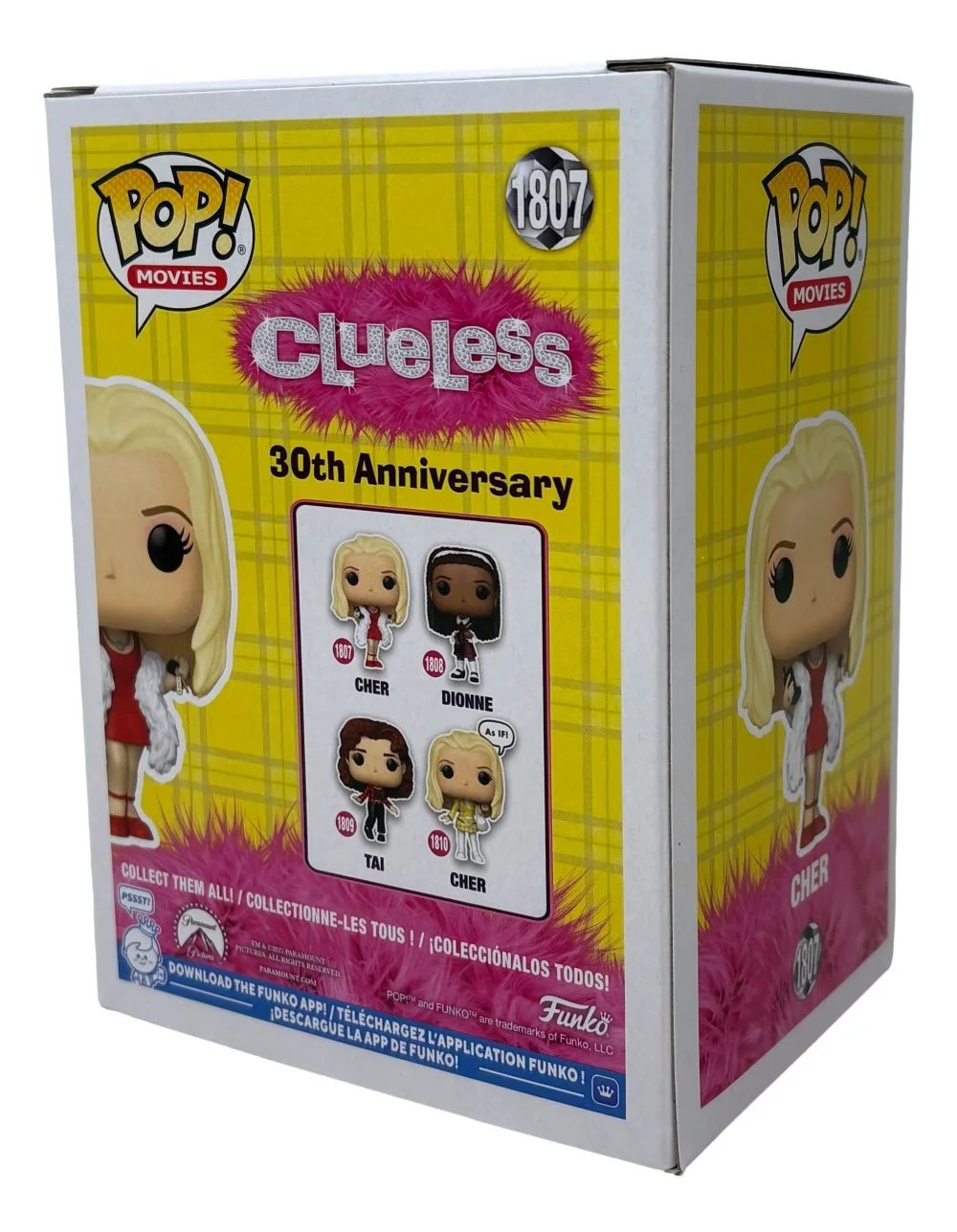 Alicia Silverstone — Alicia Silverstone Signed Clueless Funko Pop #1807 Cher Inscribed BAS, image 2
