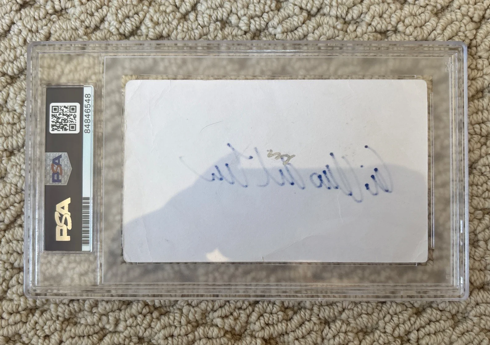 Guillermo Del Toro — Guillermo Del Toro Signed Index Card PSA Authentic Auto Frankenstein Director, image 2