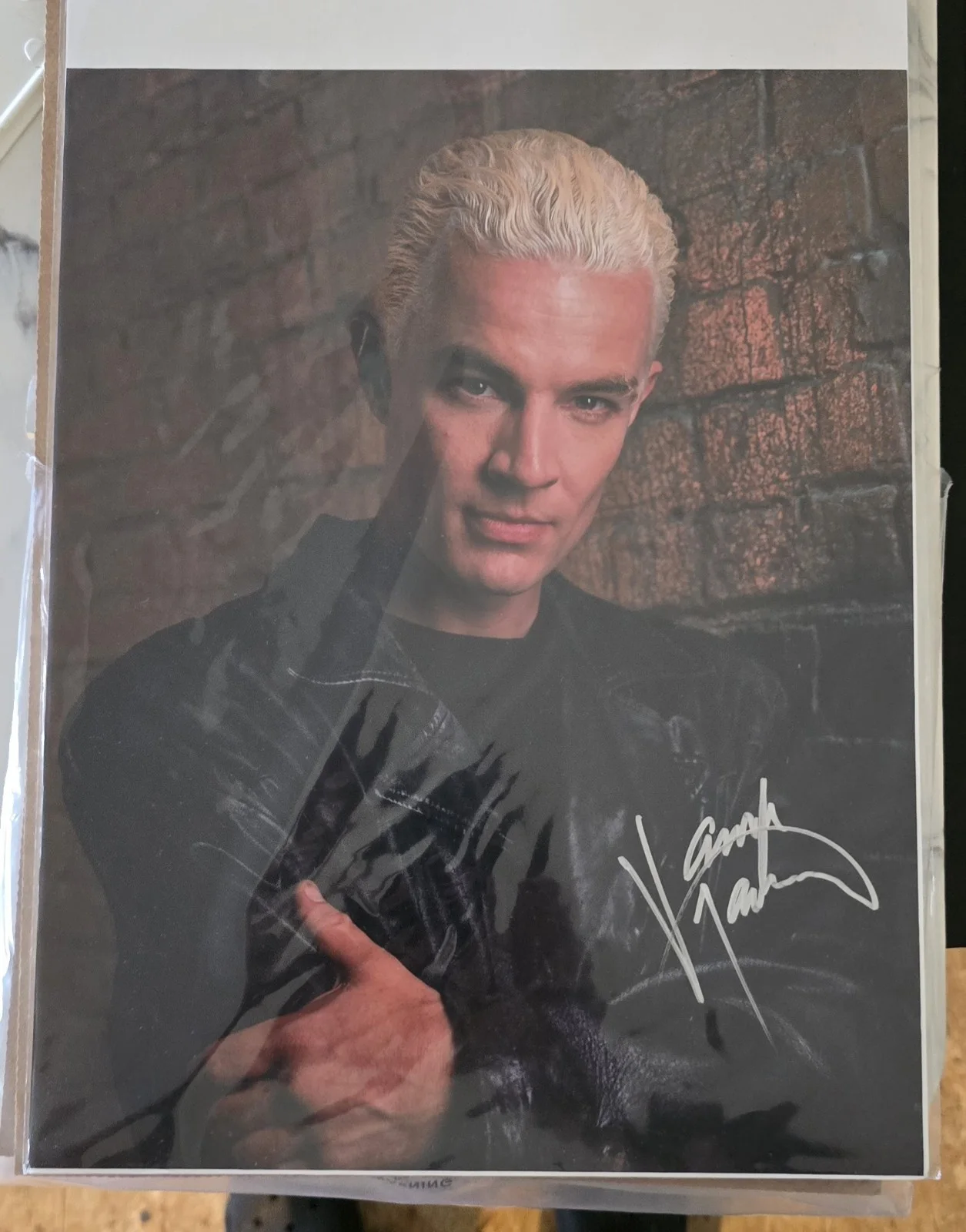 James Marsters — JAMES MARSTERS Signed Buffy The Vampire Slayer ANGEL Spike 11x14 Photo JSA COA