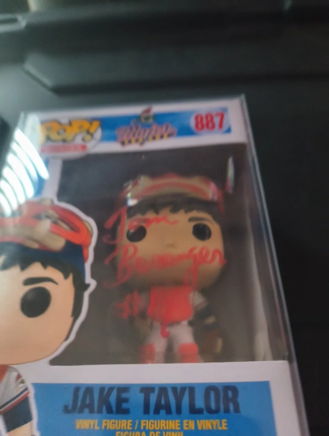 Tom Berenger — Tom Berenger signed JAKE TAYLOR - MAJOR LEAGUE Funko Pop - JSA, image 2