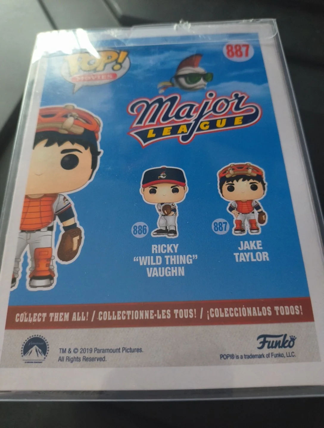 Tom Berenger — Tom Berenger signed JAKE TAYLOR - MAJOR LEAGUE Funko Pop - JSA, image 4