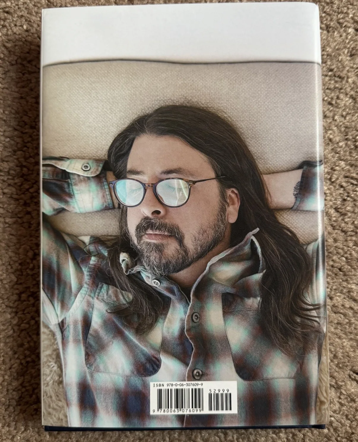 Dave Grohl The Storyteller Book Signed Foo Fighters Auto First Edition Authentic, image 3
