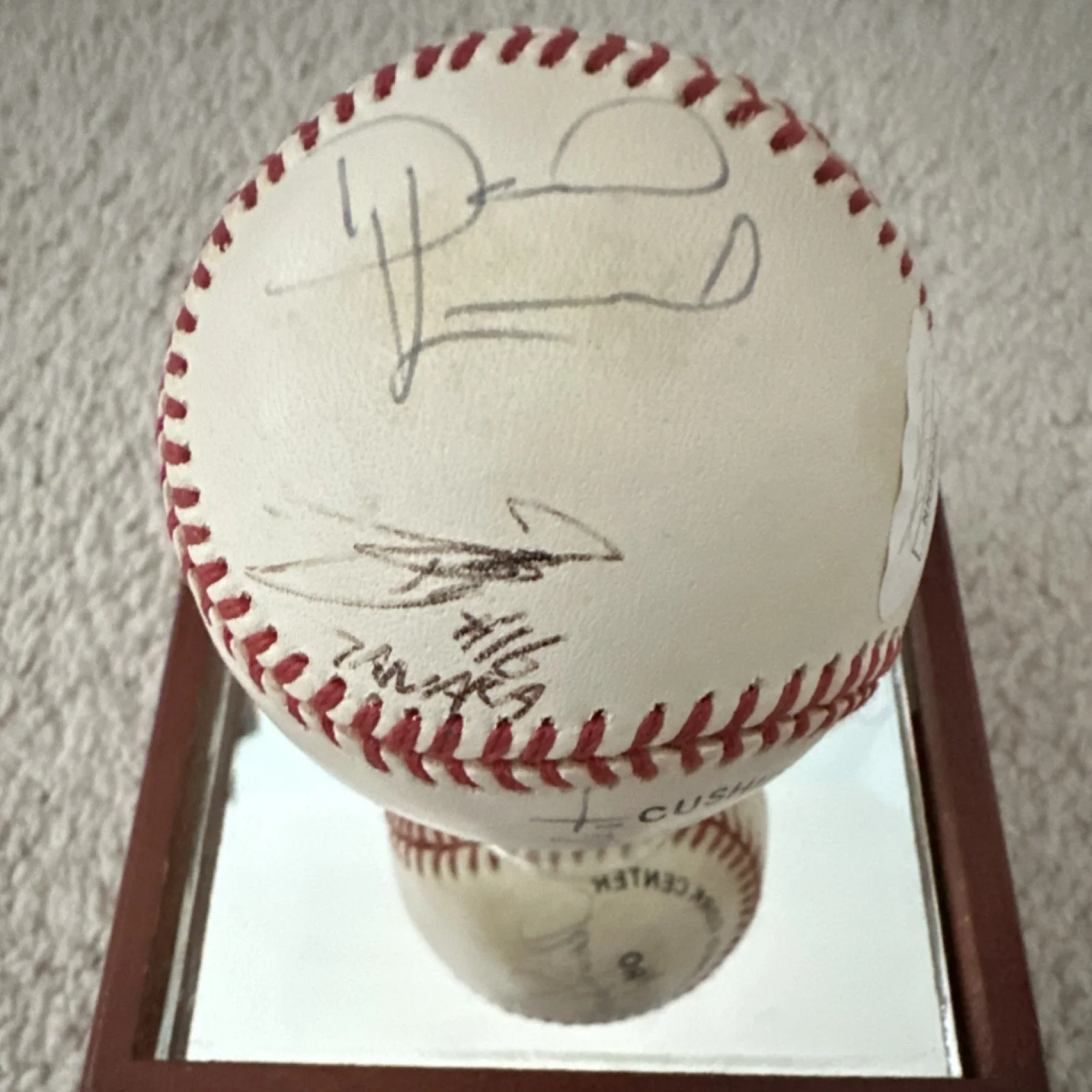 Charlie Sheen, Tom Beranger, Dennis Haysbert, Takaki Ishibashi — Rawlings Major League 2 Cast Signed Baseball Charlie Sheen Beranger Haysbert JSA, image 5