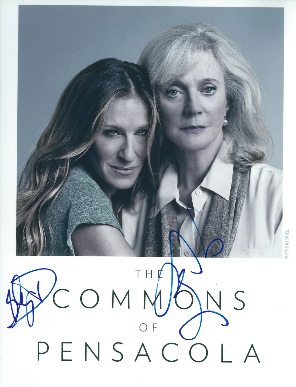 Sarah Jessica Parker & Blythe Danner — Sarah Jessica Parker & Blythe Danner signed The Commons of Pensacola 8x10 photo