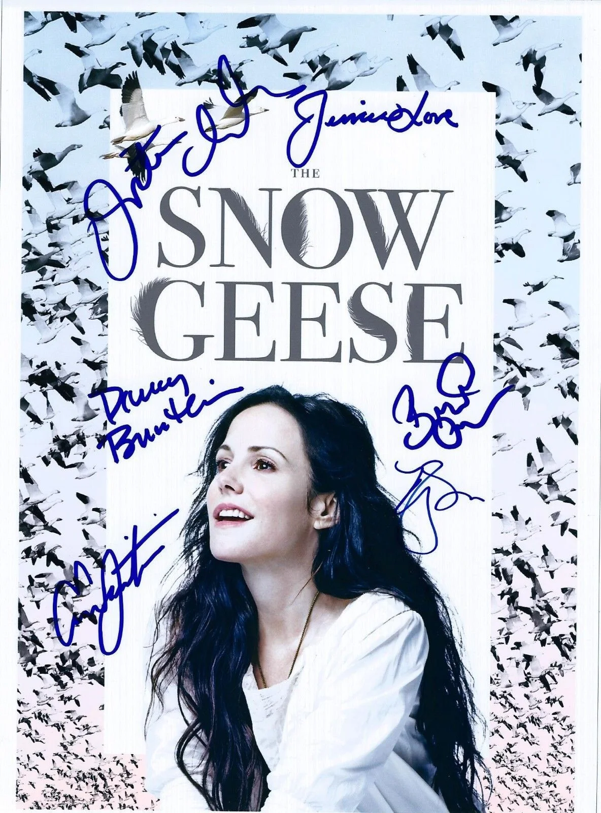 Mary Louise Parker, Victoria Clark — Mary Louise Parker, Victoria Clark, Danny Burstein & Cast Signed Snow Geese