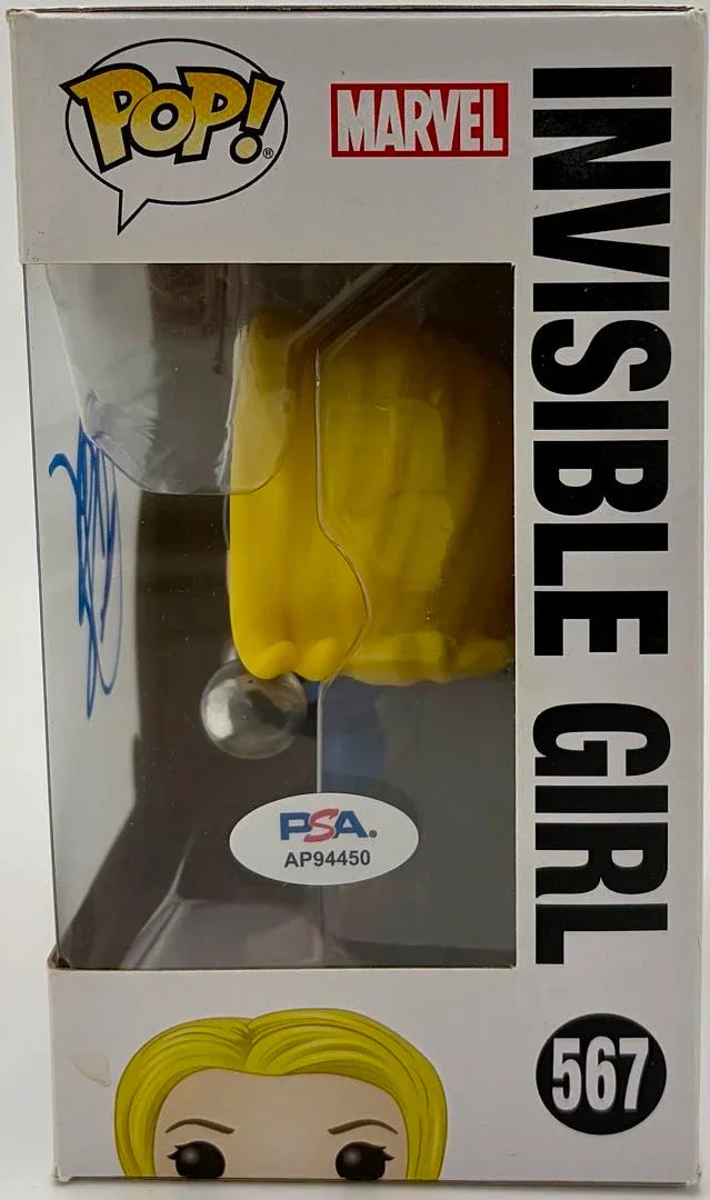 Jessica Alba — Jessica Alba Signed Funko #567 Invisible Girl Sue Storm (Fantastic Four) - PSA, изображение 3