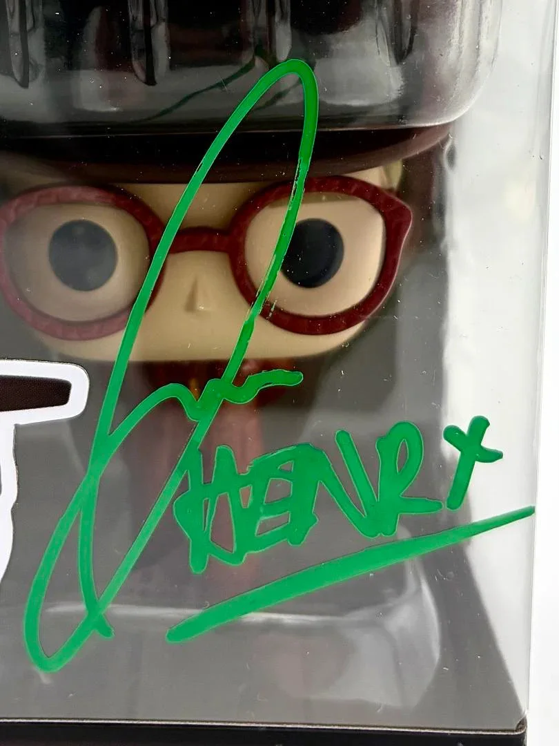Jamie Campbell Bower — Jamie Campbell Bower signed "Mr. Whatsit" Funko #1808 (Stranger Things) - JSA, image 2