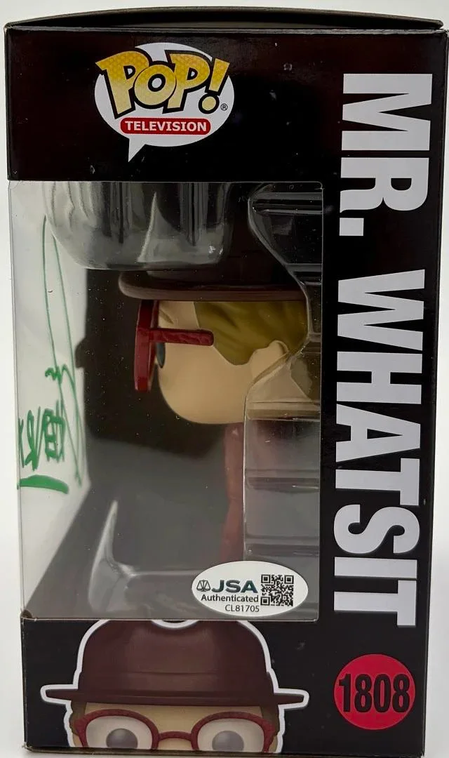 Jamie Campbell Bower — Jamie Campbell Bower signed "Mr. Whatsit" Funko #1808 (Stranger Things) - JSA, image 3