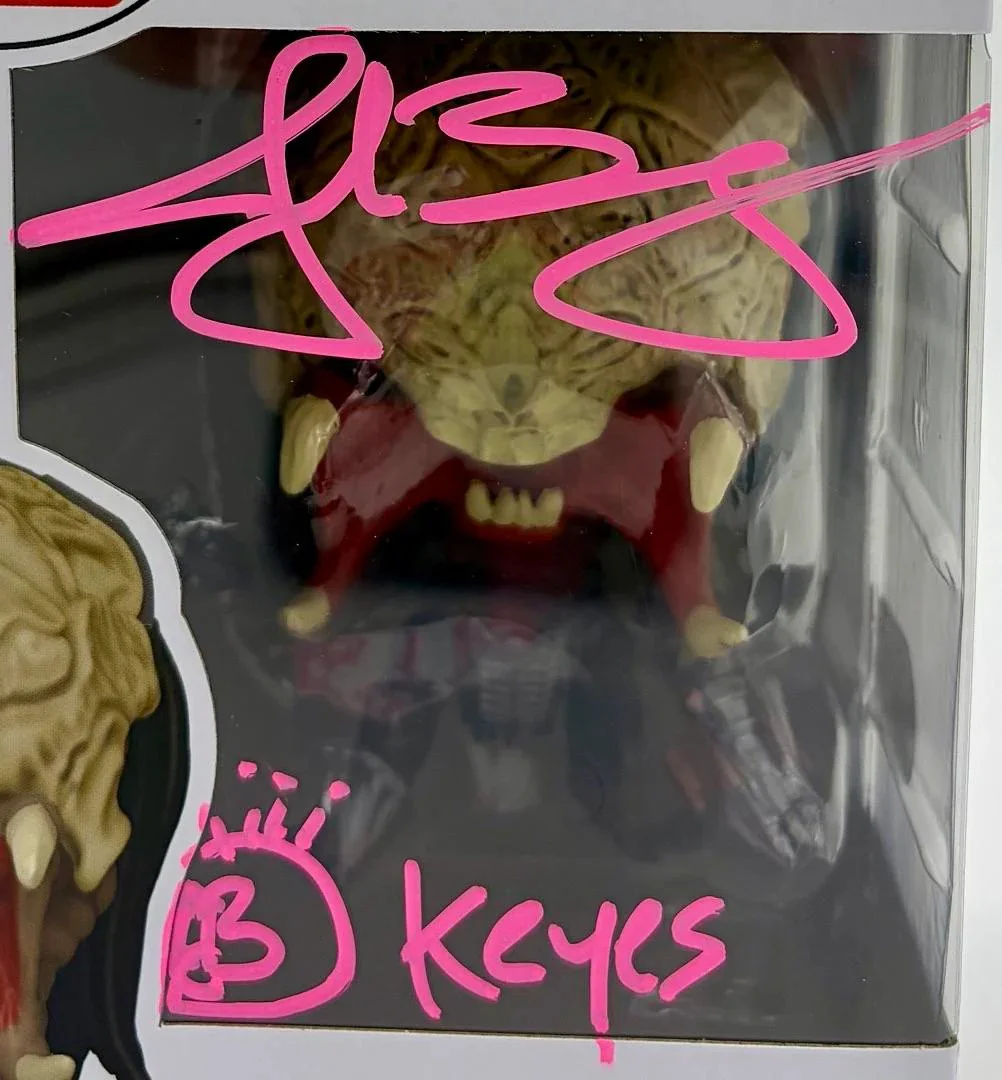 Jake Busey — Jake Busey signed "Feral Predator" Funko #1909 (Prey) - SWAU COA, image 2