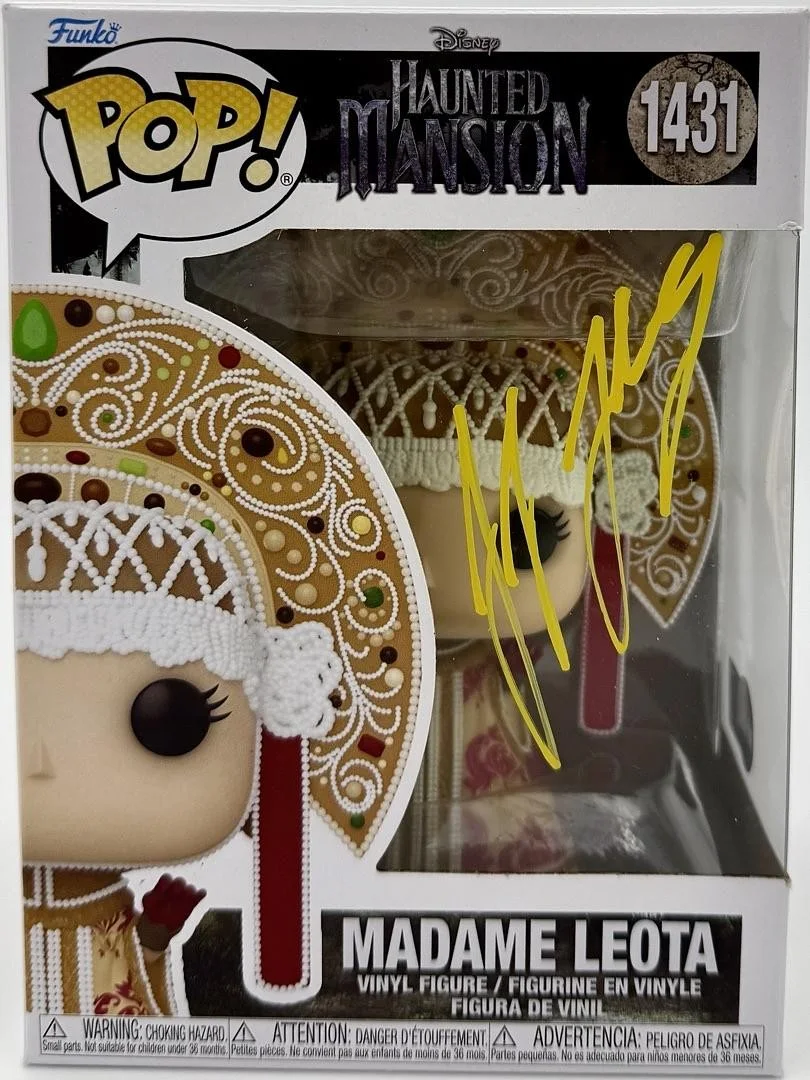Jennifer Tilly — Jennifer Tilly Signed "Madame Leota" Funko #1431 (Haunted Mansion) - Beckett COA