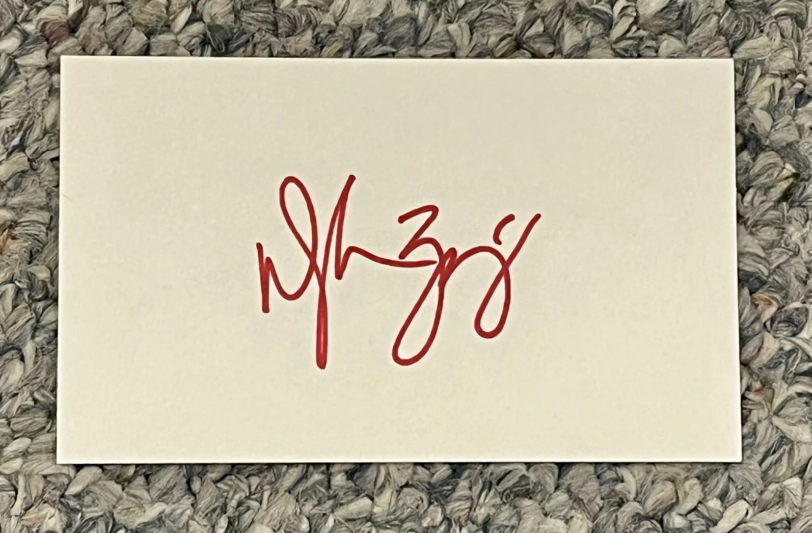 Daphne Zuniga — Daphne Zuniga Spaceballs Signed Autograph index card Princess Vespa