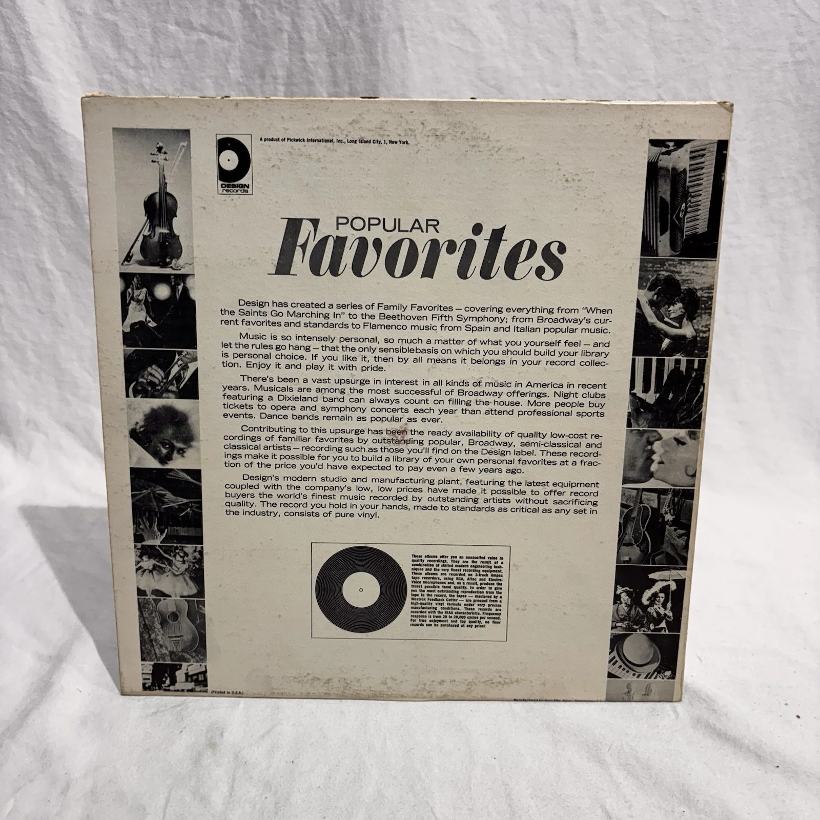 The Ink Spots LP Signed Autographed Vinyl Record Stereo Multiple Signatures, image 2