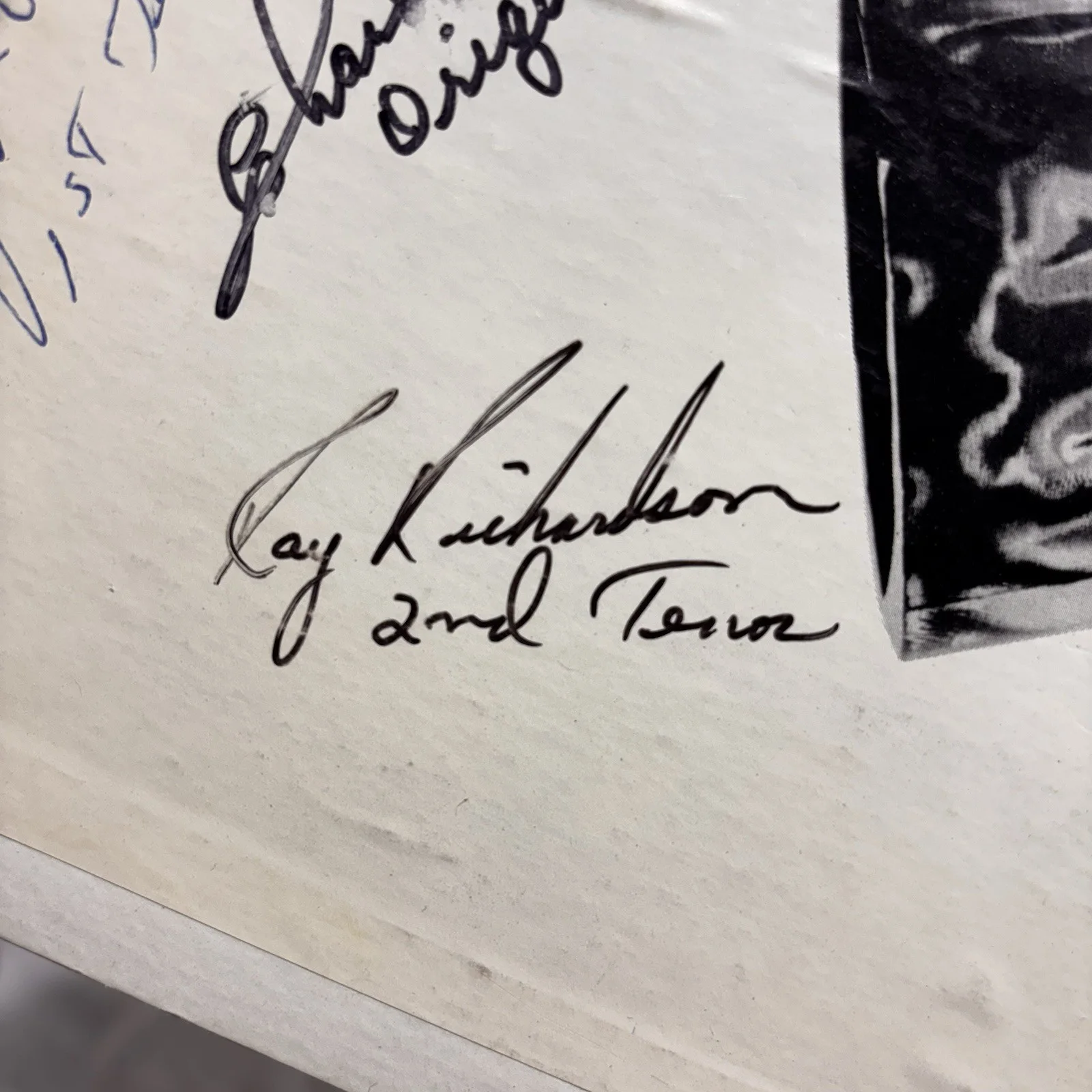 The Ink Spots LP Signed Autographed Vinyl Record Stereo Multiple Signatures, image 4