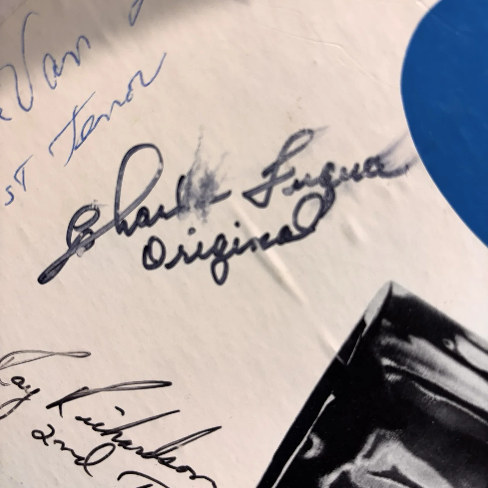 The Ink Spots LP Signed Autographed Vinyl Record Stereo Multiple Signatures, image 5