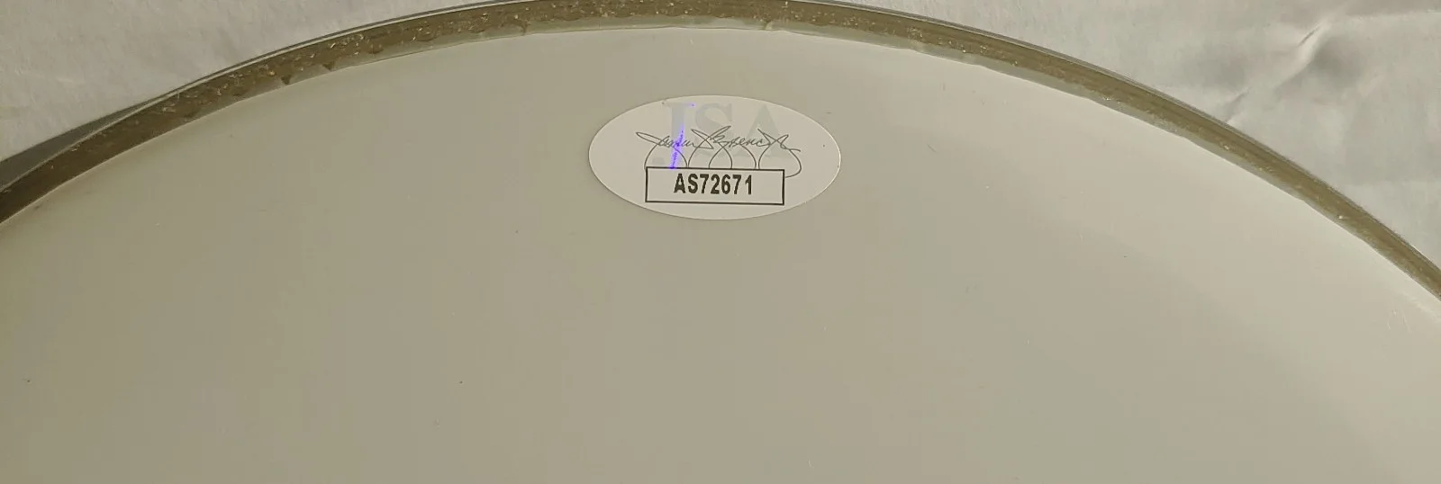 JOSH GROBAN signed DRUM HEAD drumhead JSA Coa, image 2