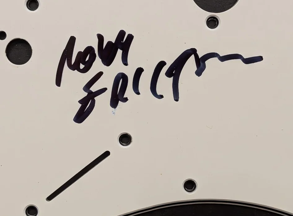 SIGNED AUTOGRAPHED Roky Erickson 13th Floor Elevators Guitar Pickguard JSA COA, image 2