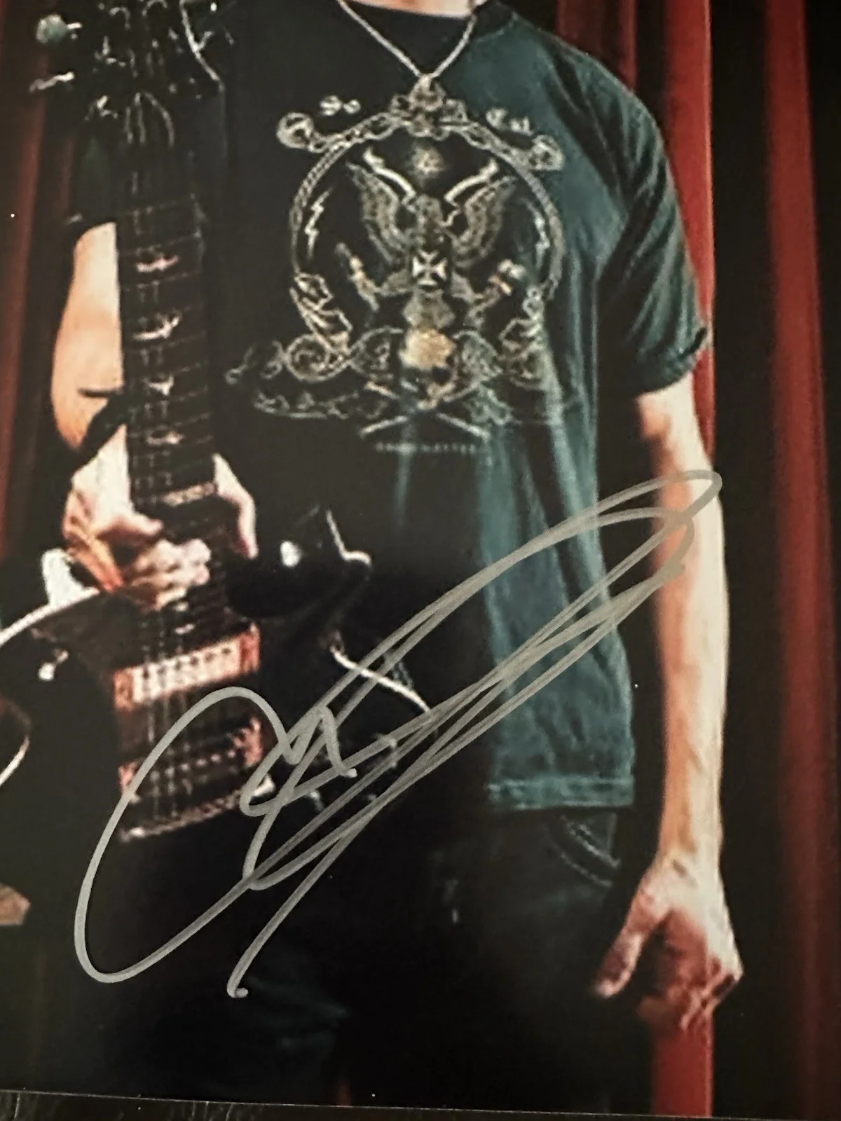 Mark Tremonti Signed 8x10 Photo Autographed Creed Alter Bridge Guitar Legend, image 2