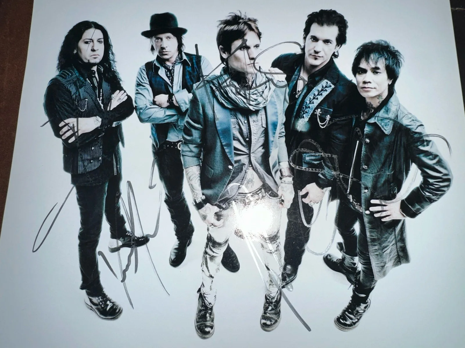 Autographed Buckcherry 8x10, image 2
