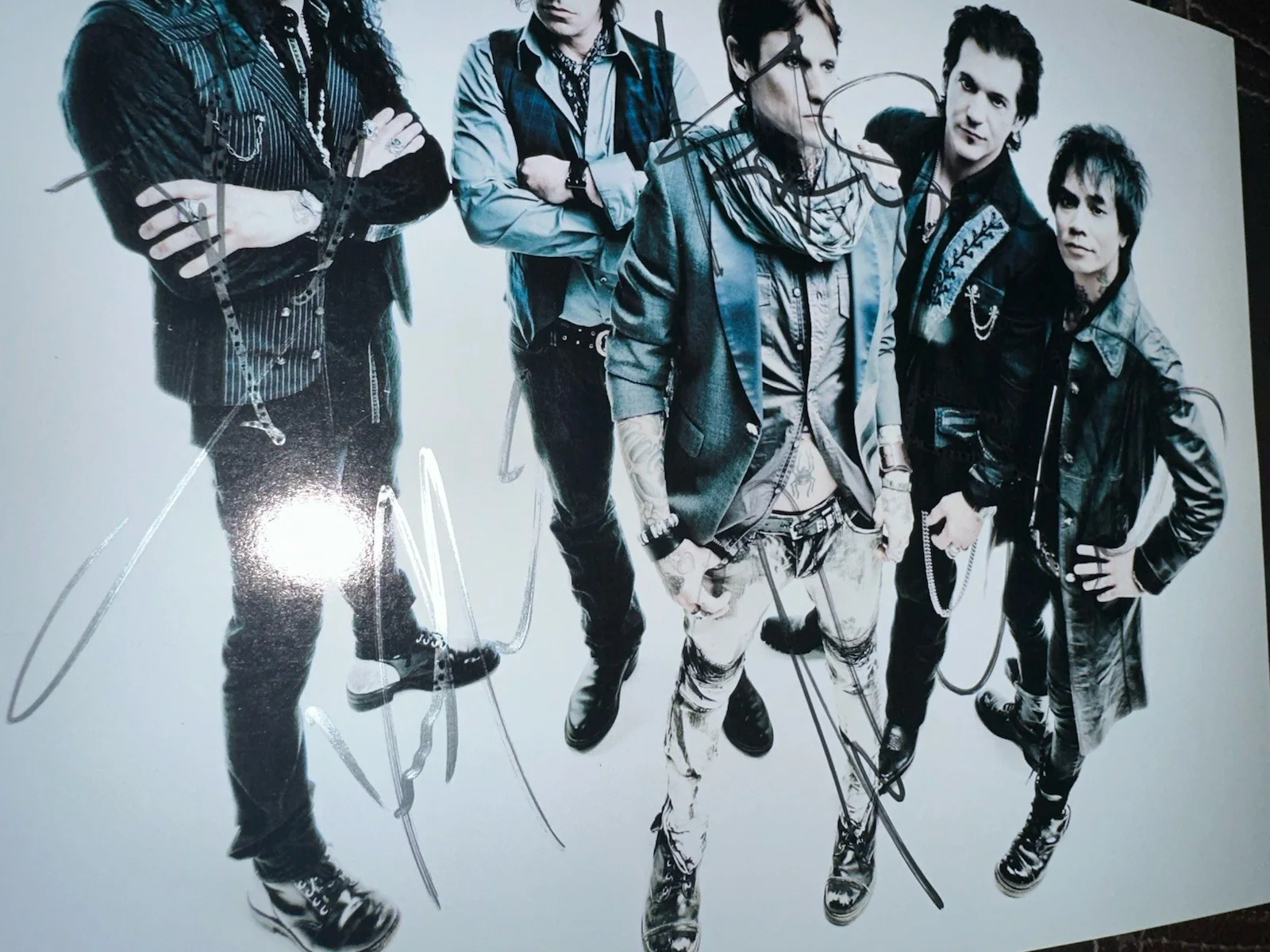 Autographed Buckcherry 8x10, image 3