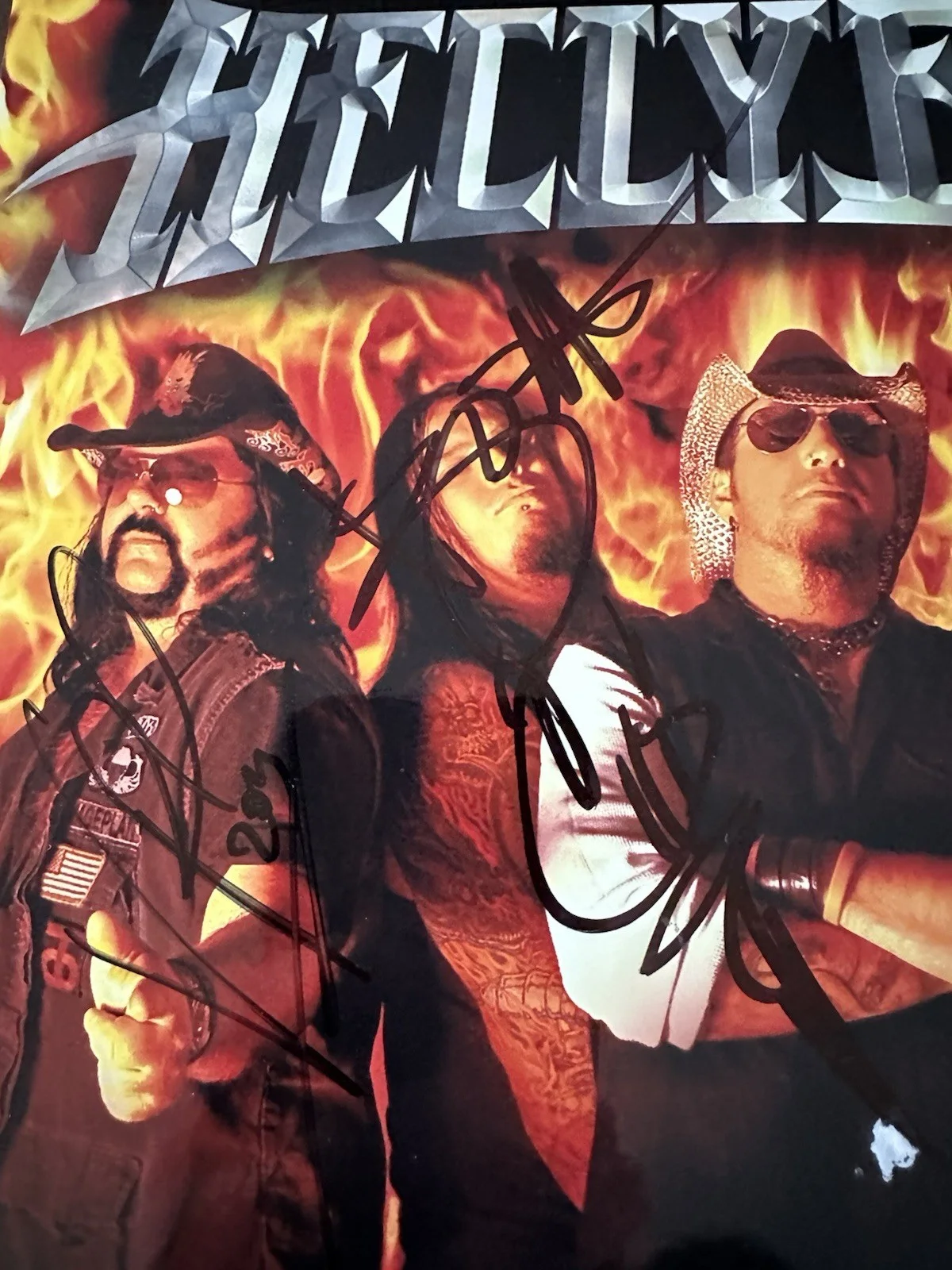 Autographed Hellyeah (Mudvayne, Pantera) 8x10 Photo, image 3
