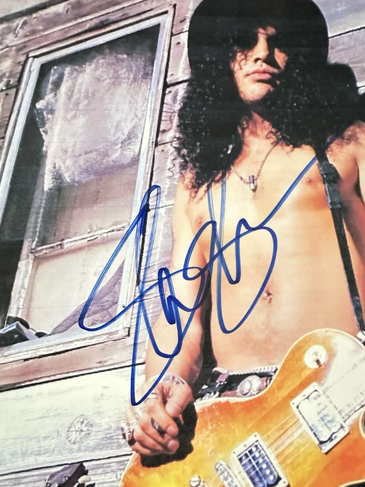 Autographed Slash (Guns N Roses) 8x10 Photo, изображение 2