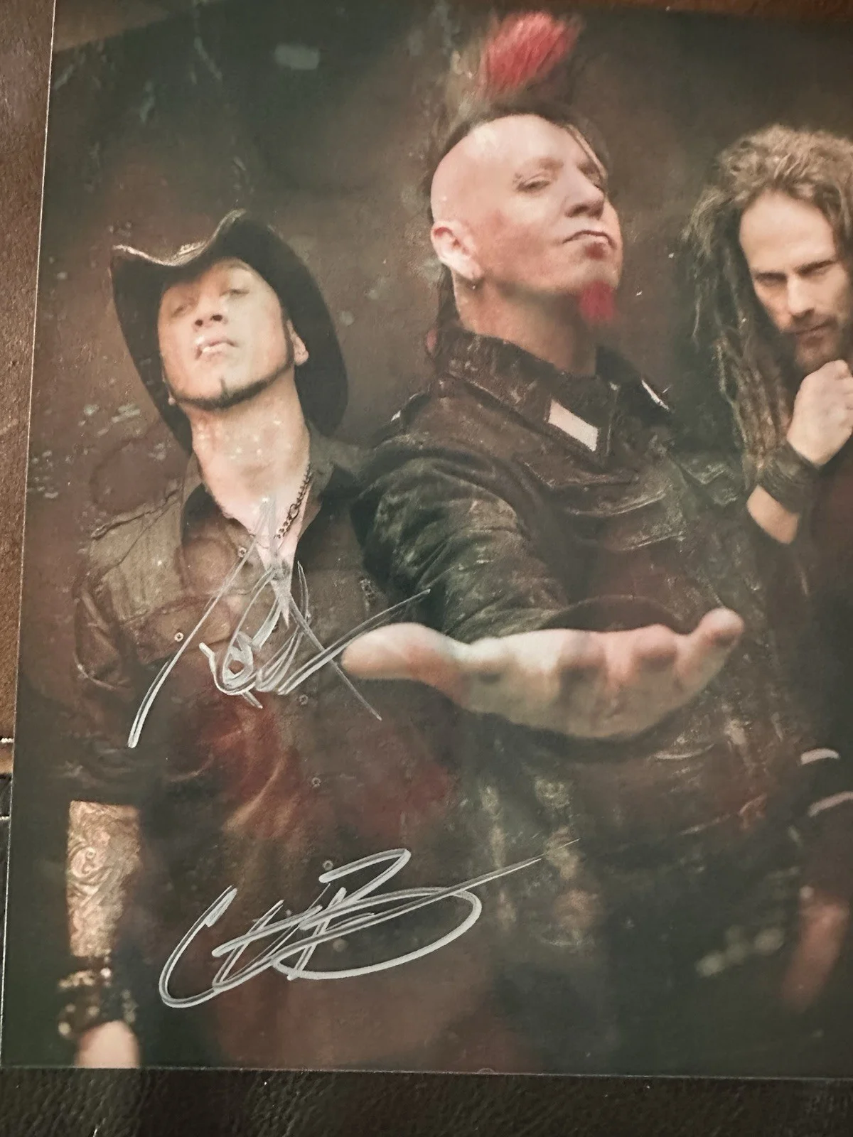 Autographed Hellyeah 8x10 Photo Signed By 2, image 2