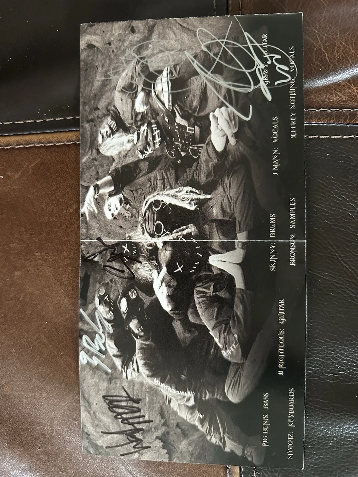 Autographed Mushroomhead Cd Booklet (booklet Only), image 2