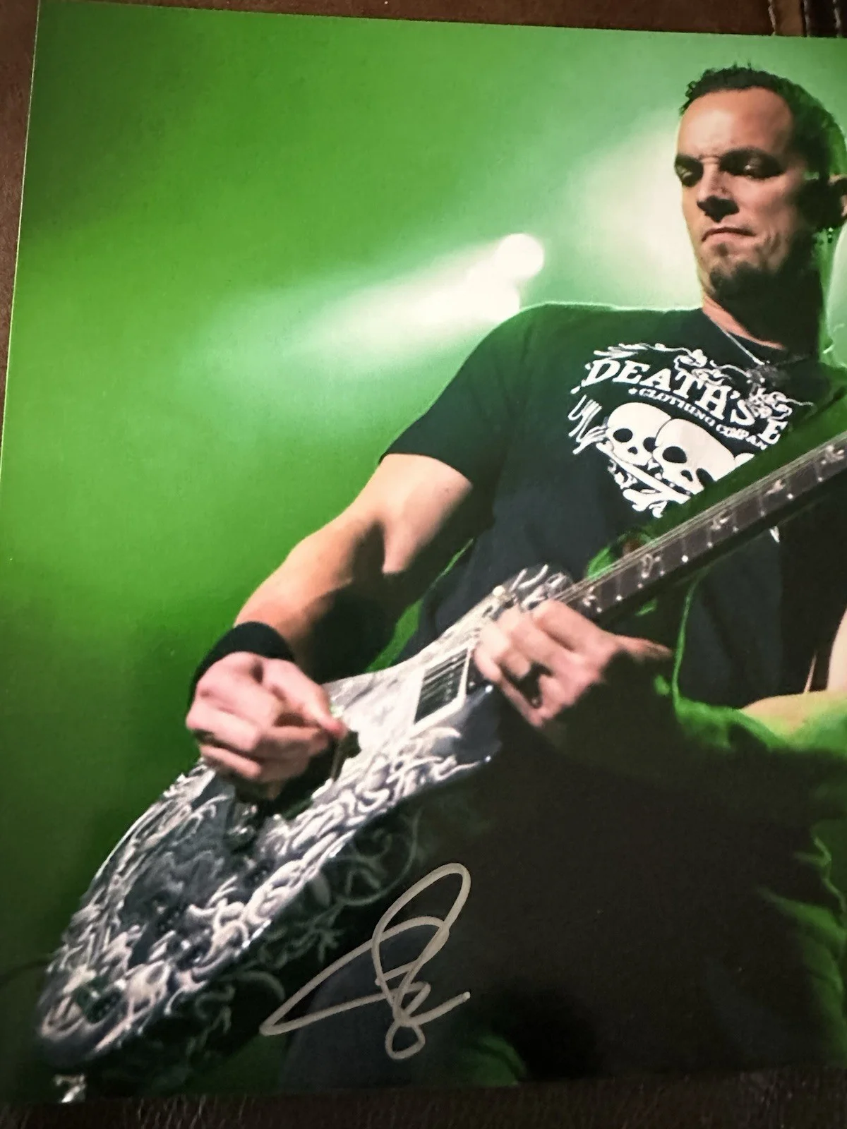 Autographed Mark Tremonti (Creed, Alter Bridge) 8x10 Photo, image 2