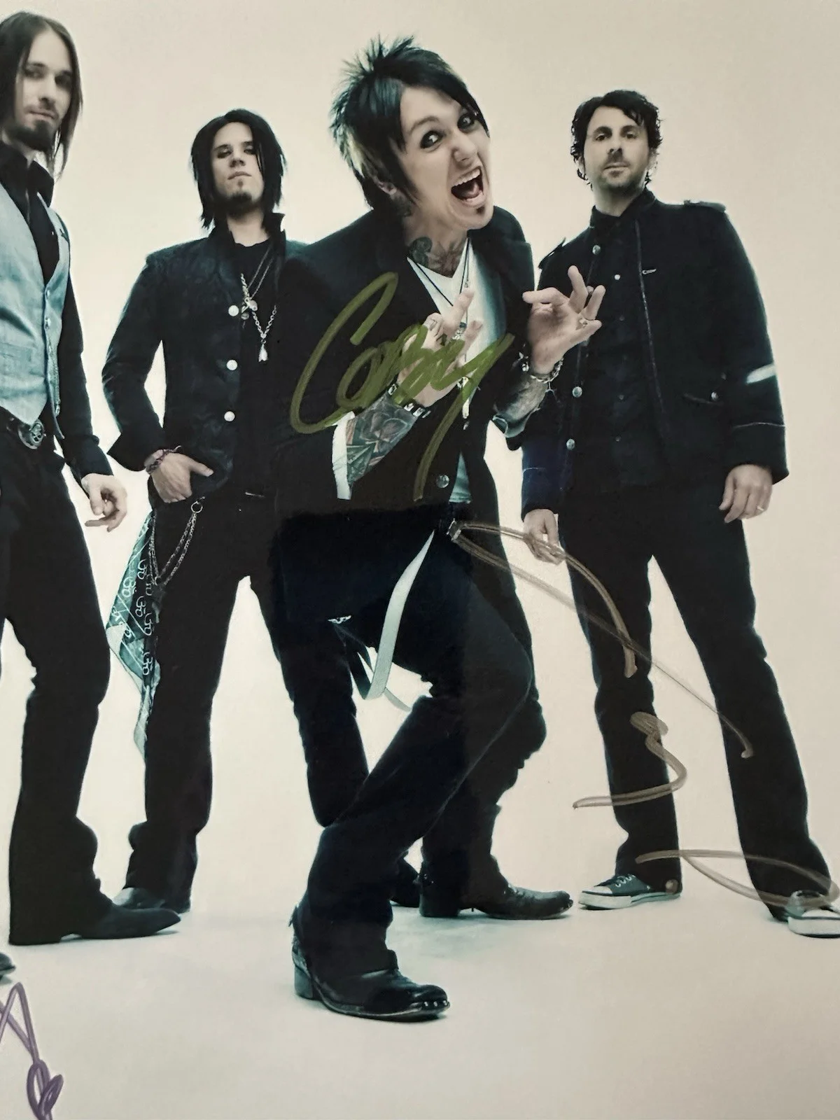 Autographed Papa Roach 8x10 Photo, image 2