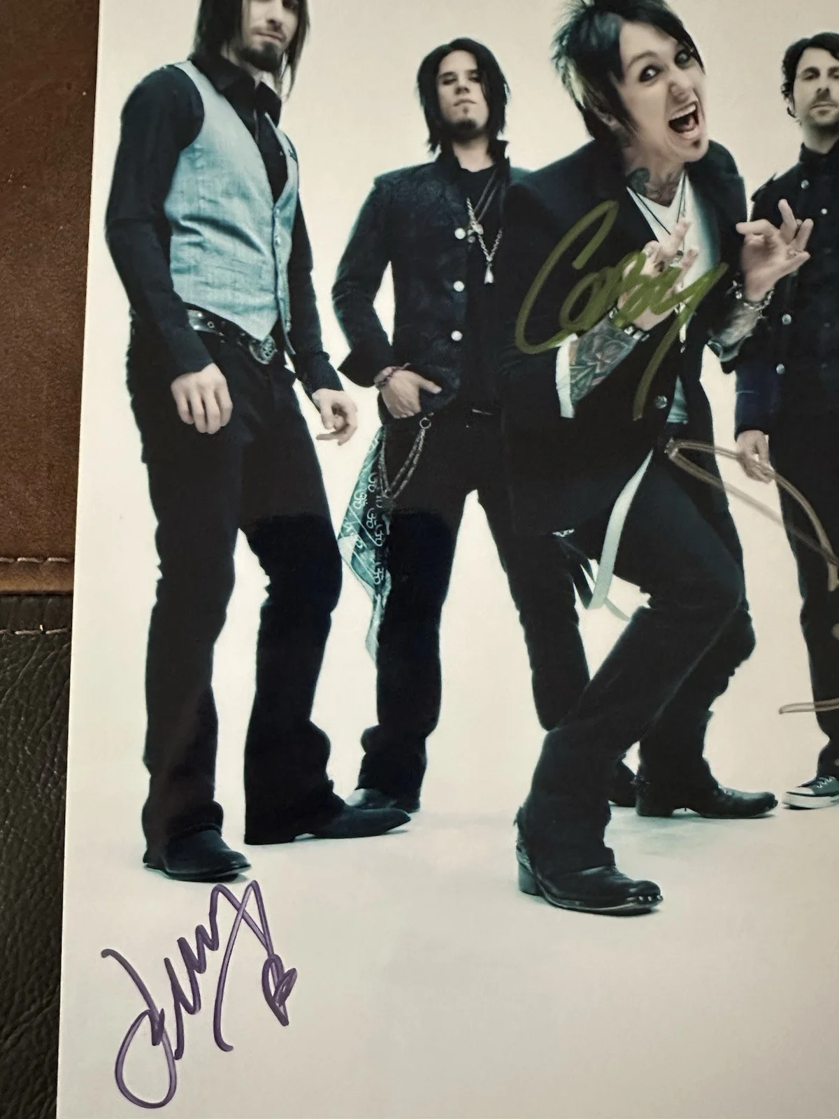 Autographed Papa Roach 8x10 Photo, image 3