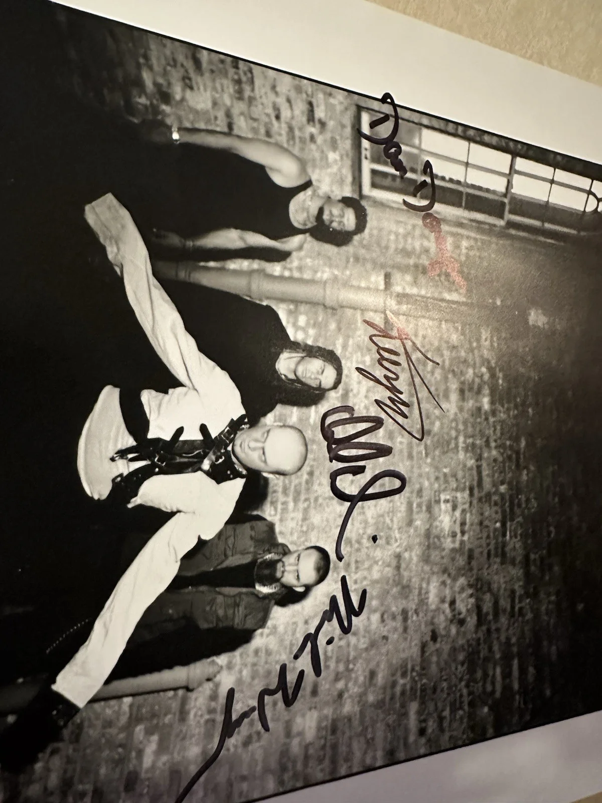 Autographed Disturbed 8x10 Photo, image 2