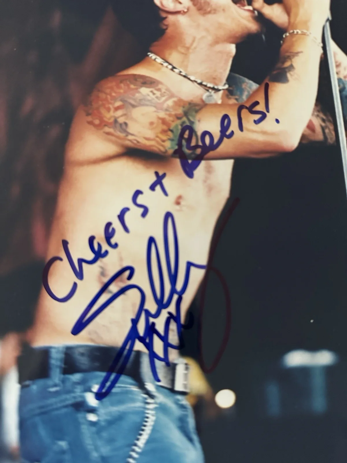 Autographed Sully Erna (Godsmack) 8x10, image 2