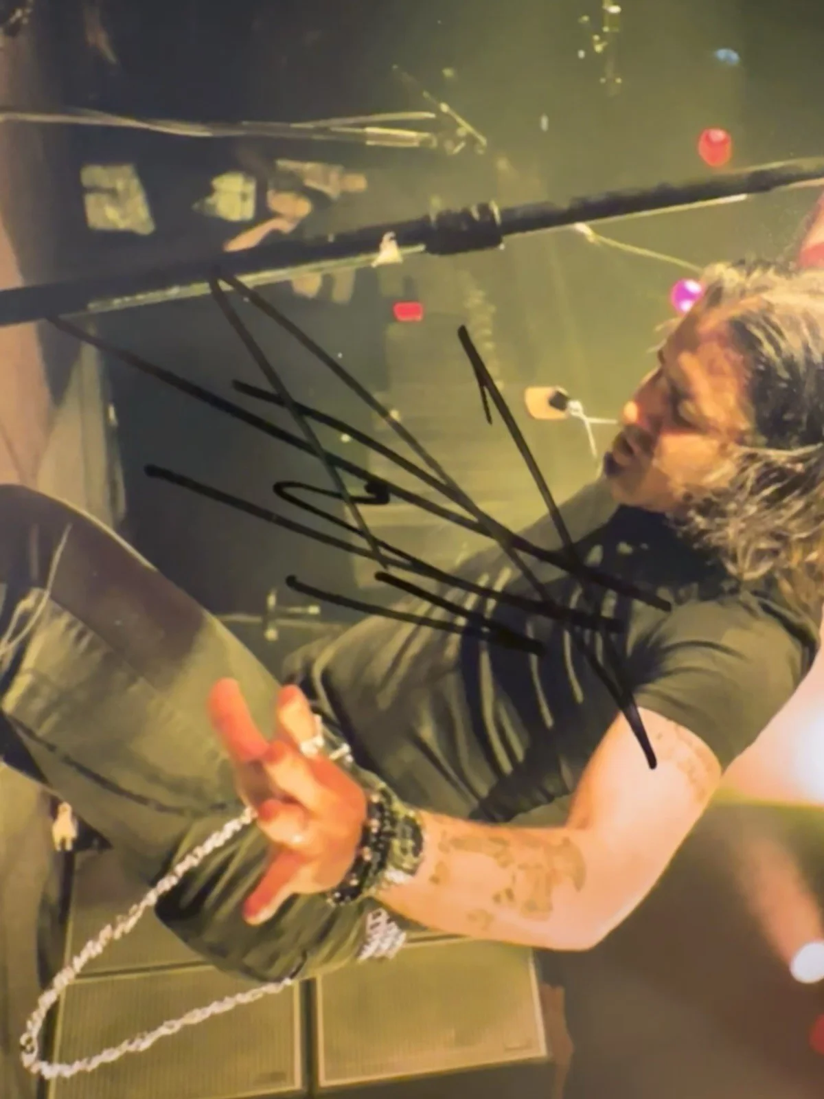 Autographed Scott Stapp 8x10 Photo (Creed, Alter Bridge), image 2